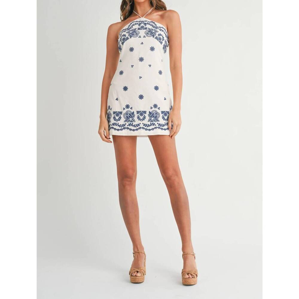 NEW MABLE vacay dress in off white